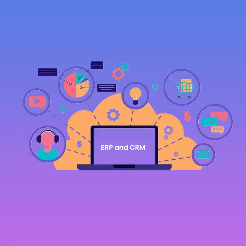 CRM and ERP Development Services for Business Process Automation